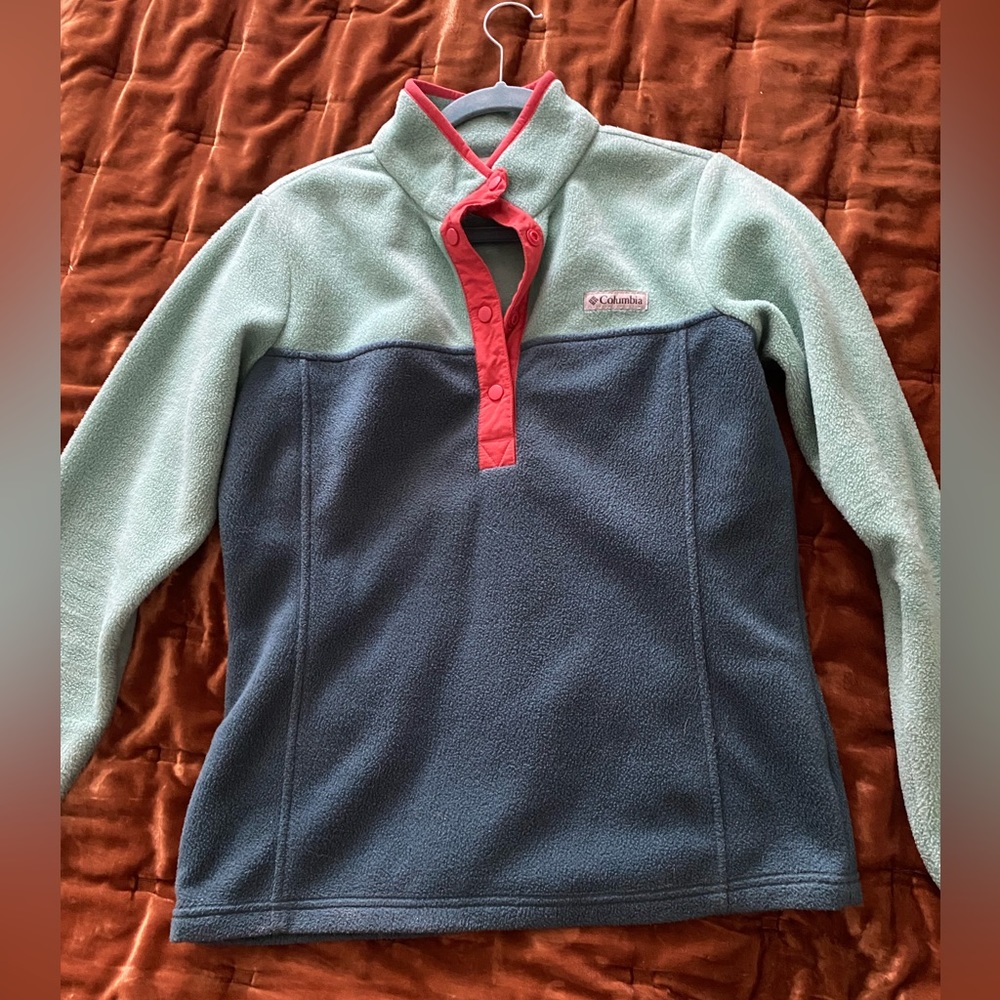 Thick fleece pull over